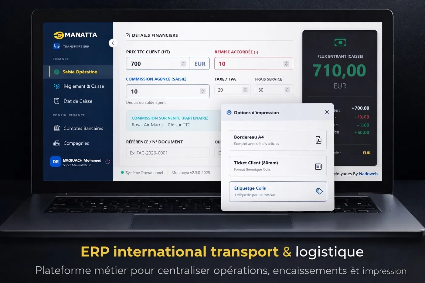 ERP transport international
